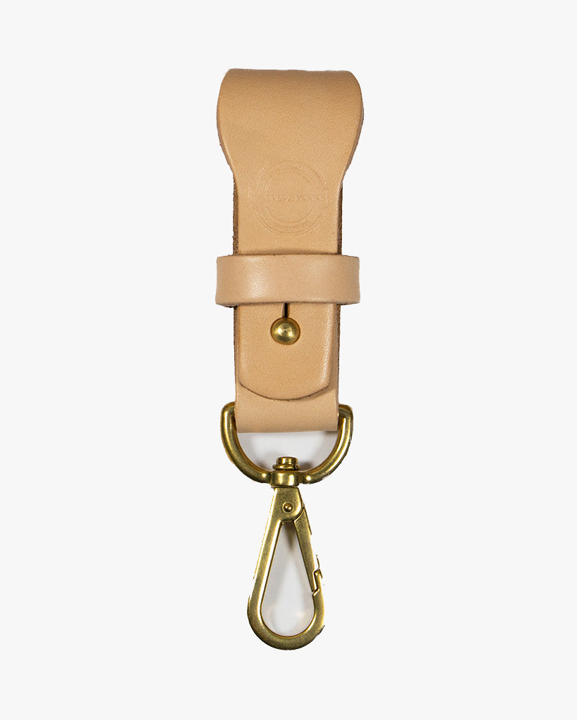 Barnes and Moore Yardman II Leather Key Fob - Natural | Barnes and Moore Wallets & Key Fobs | JEANSTORE
