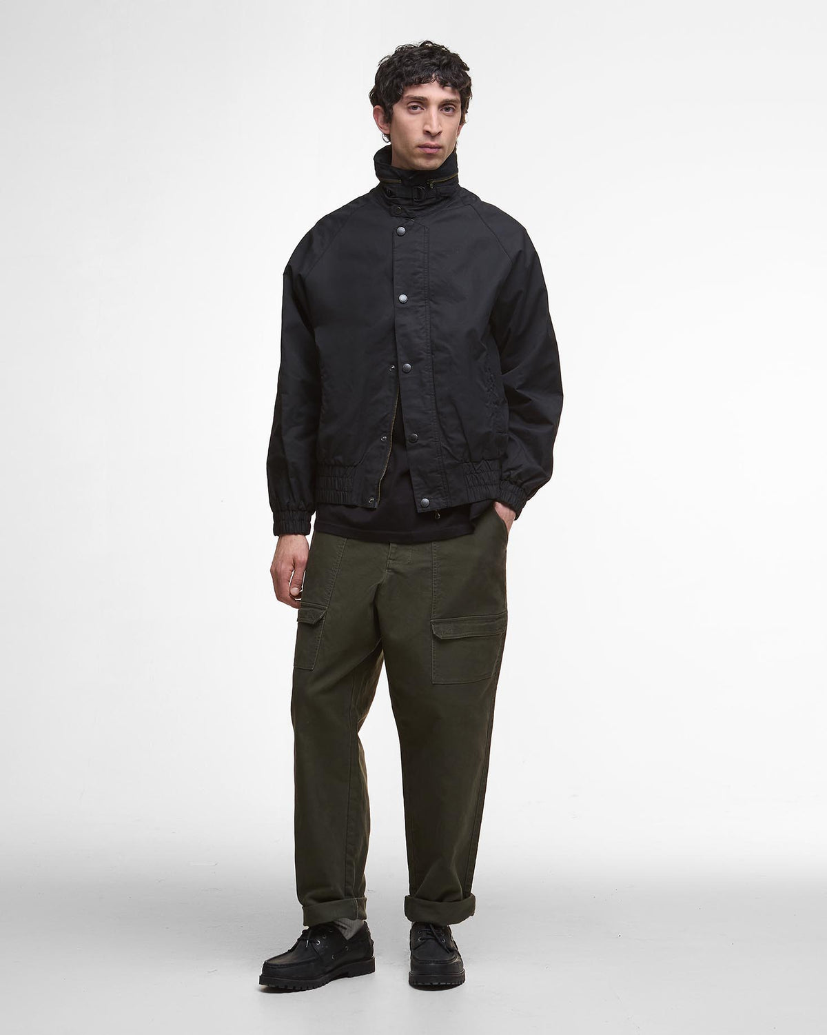 Barbour Heritage Beaufort Blouson Casual Jacket - Black