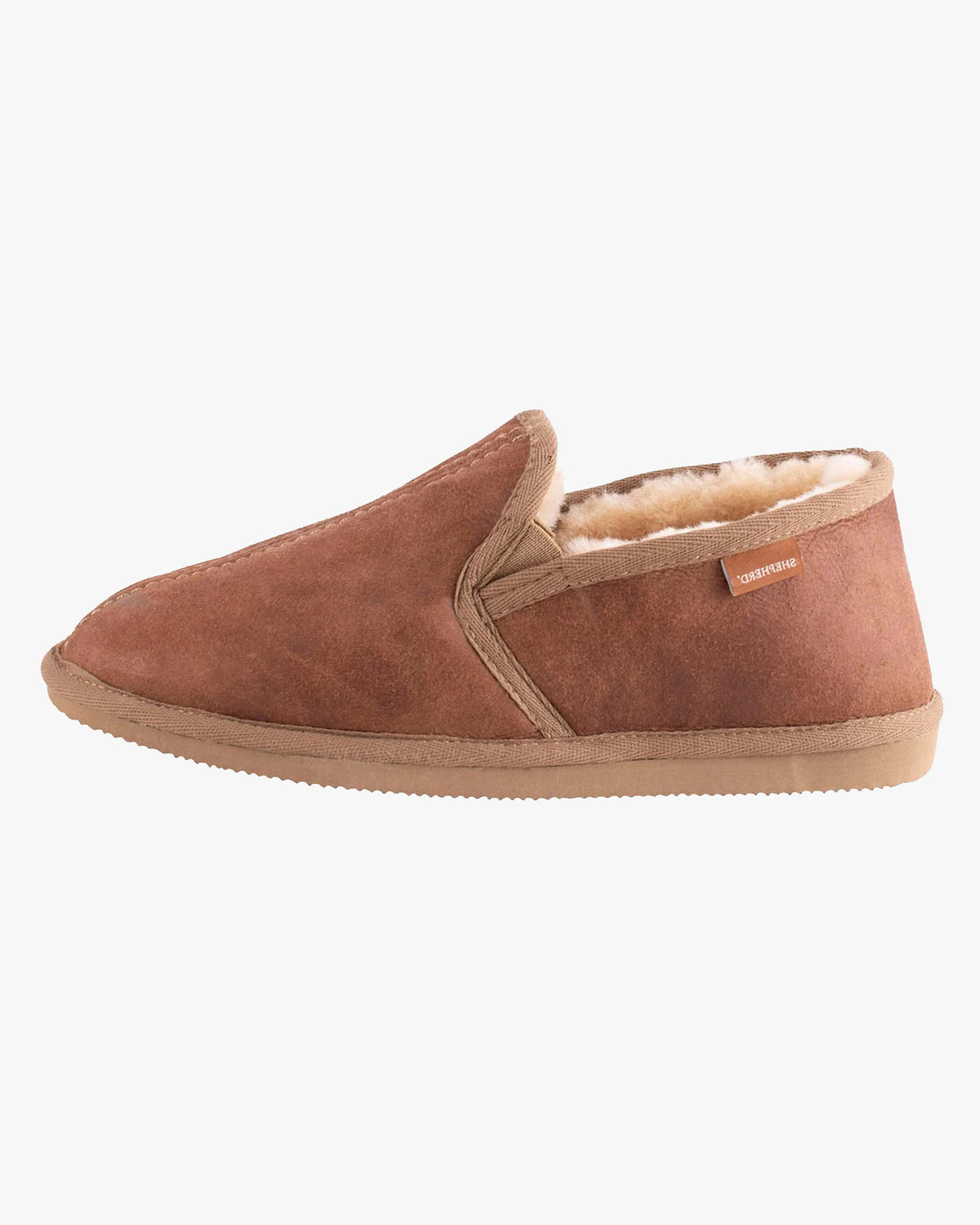 Shepherd® Of Sweden Bosse Sheepskin Slippers - Antique Cognac