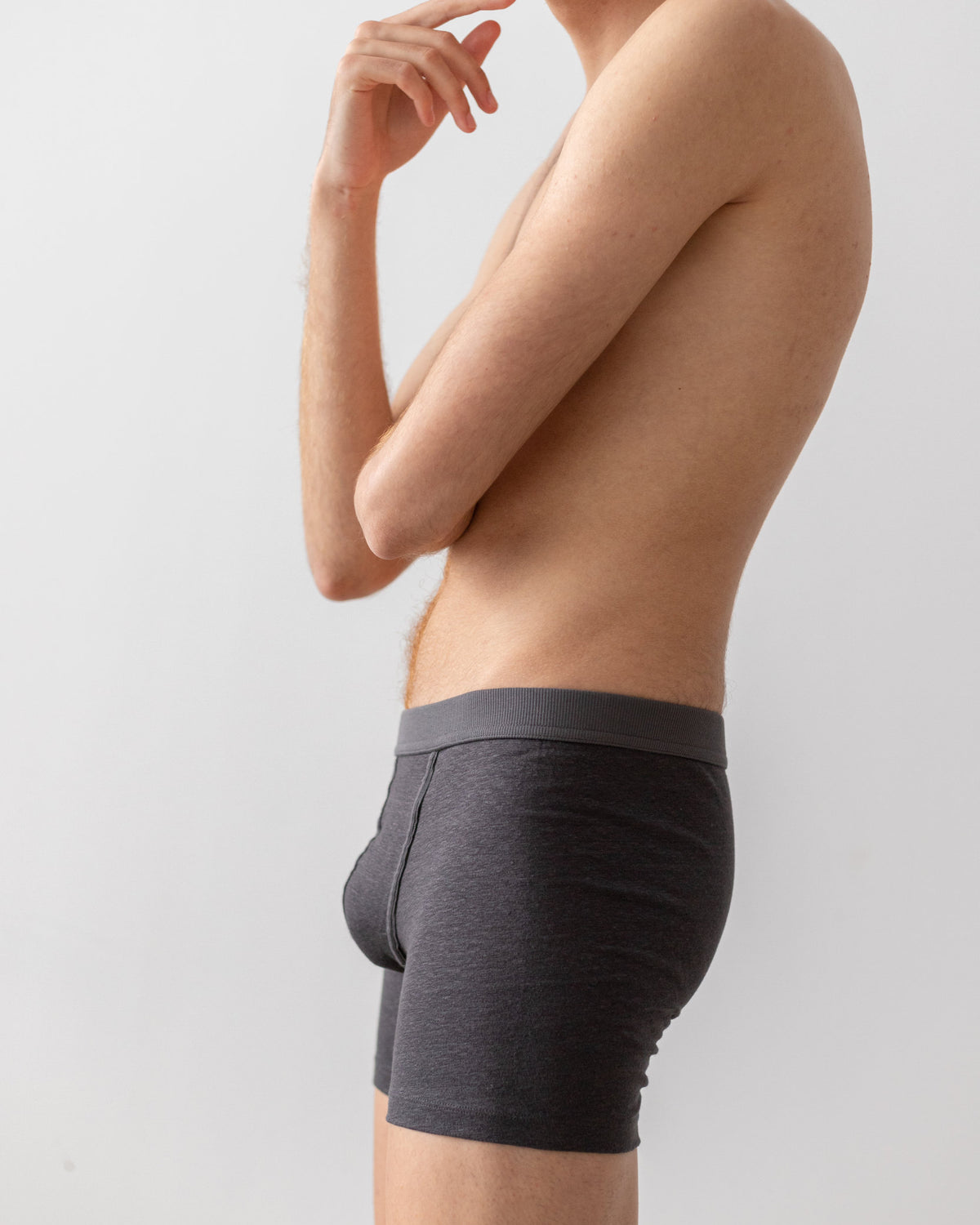 TA-CT Cervin Linen Boxer Briefs - Anthracite | TA-CT Underwear | JEANSTORE