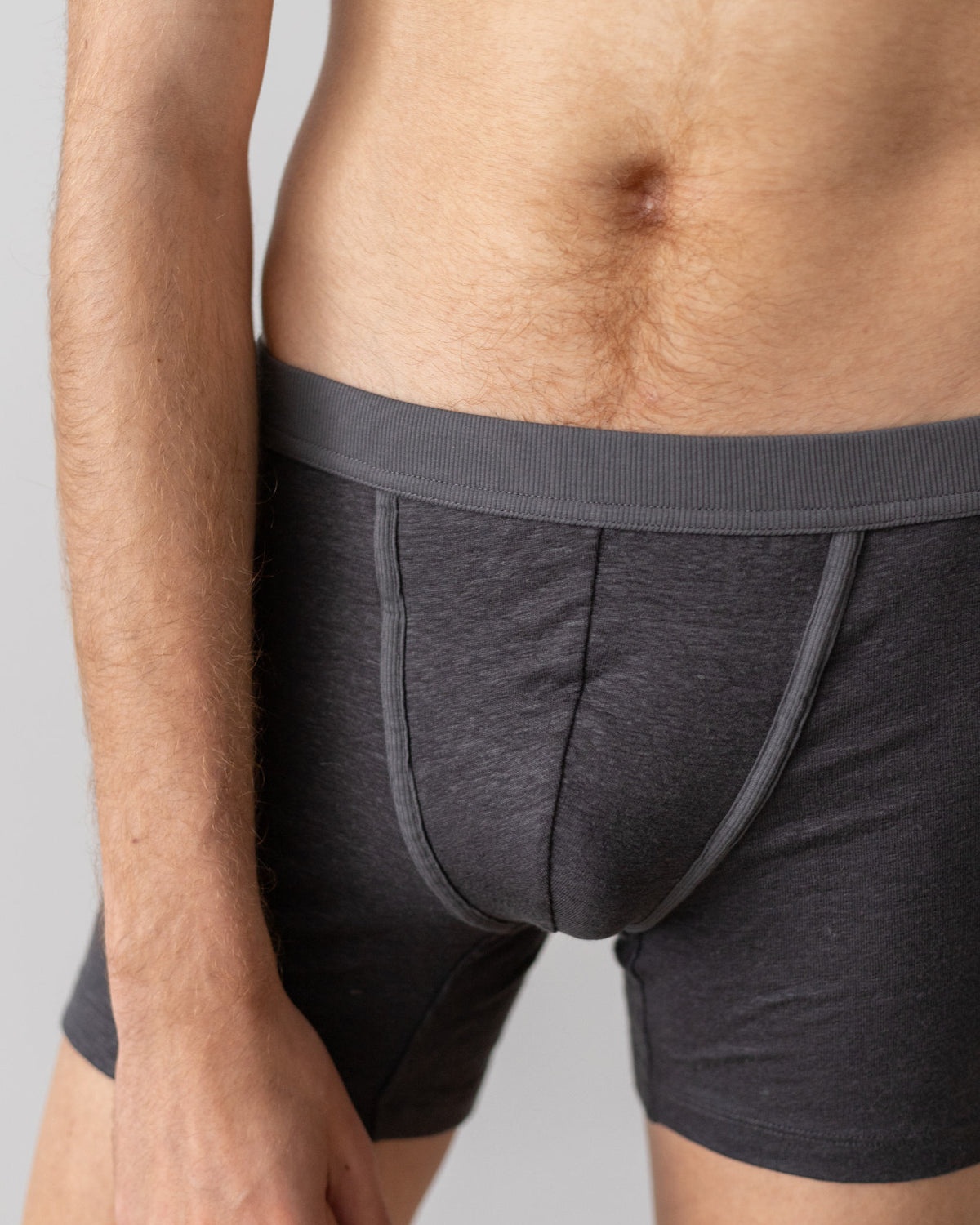 TA-CT Cervin Linen Boxer Briefs - Anthracite | TA-CT Underwear | JEANSTORE
