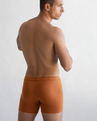 TA-CT Cervin Linen Boxer Briefs - Burnt Orange | TA-CT Underwear | JEANSTORE