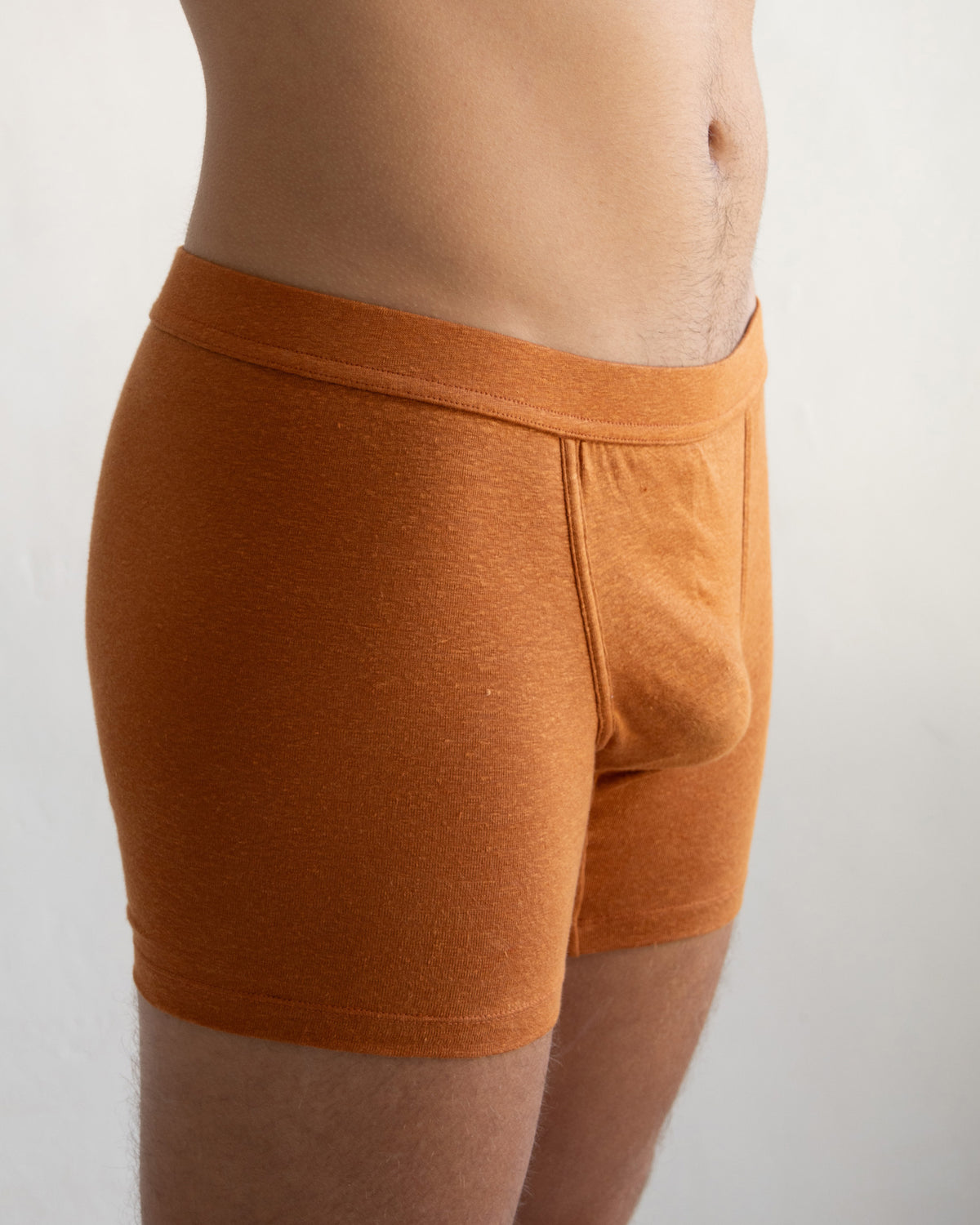 TA-CT Cervin Linen Boxer Briefs - Burnt Orange | TA-CT Underwear | JEANSTORE