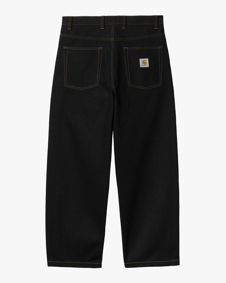 Carhartt WIP Brandon Pant Loose Straight Mens Jeans - Black Rigid