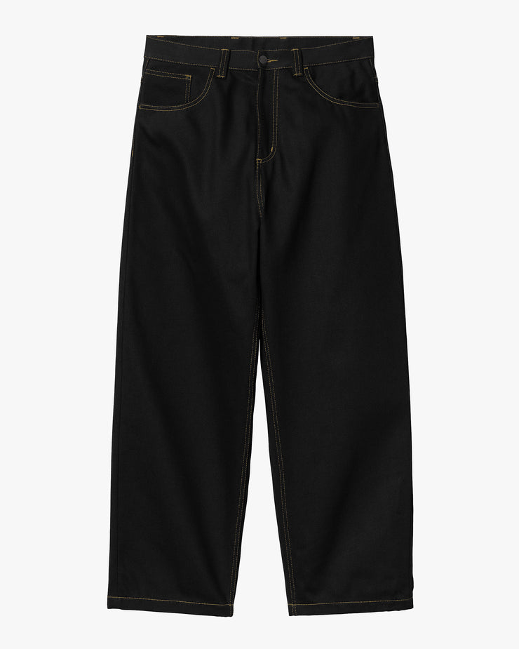 Carhartt WIP Brandon Pant Loose Straight Mens Jeans - Black Rigid