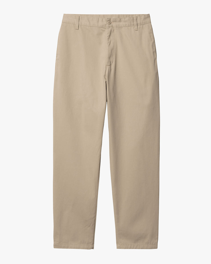 Carhartt WIP Calder Pant Relaxed Tapered Mens Trousers - Wall Rinsed