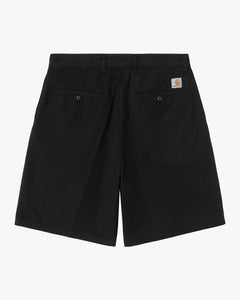 Carhartt WIP Calder Shorts - Black Garment Dyed
