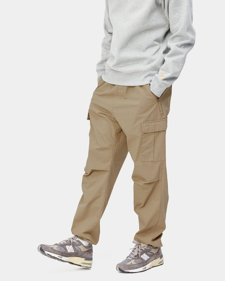 Carhartt WIP Cargo Jogger - Leather Rinsed