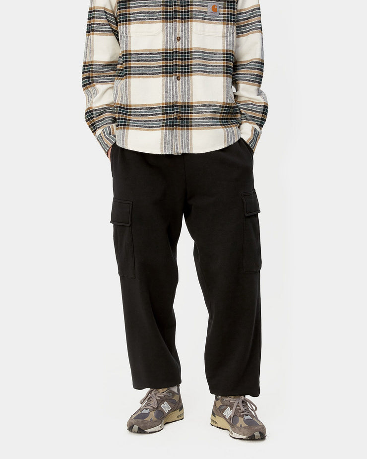 Carhartt WIP Cargo Sweat Pant - Black