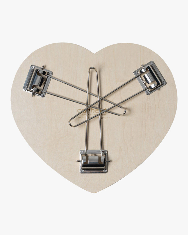 Carhartt WIP Heart Folding Table - Black / White