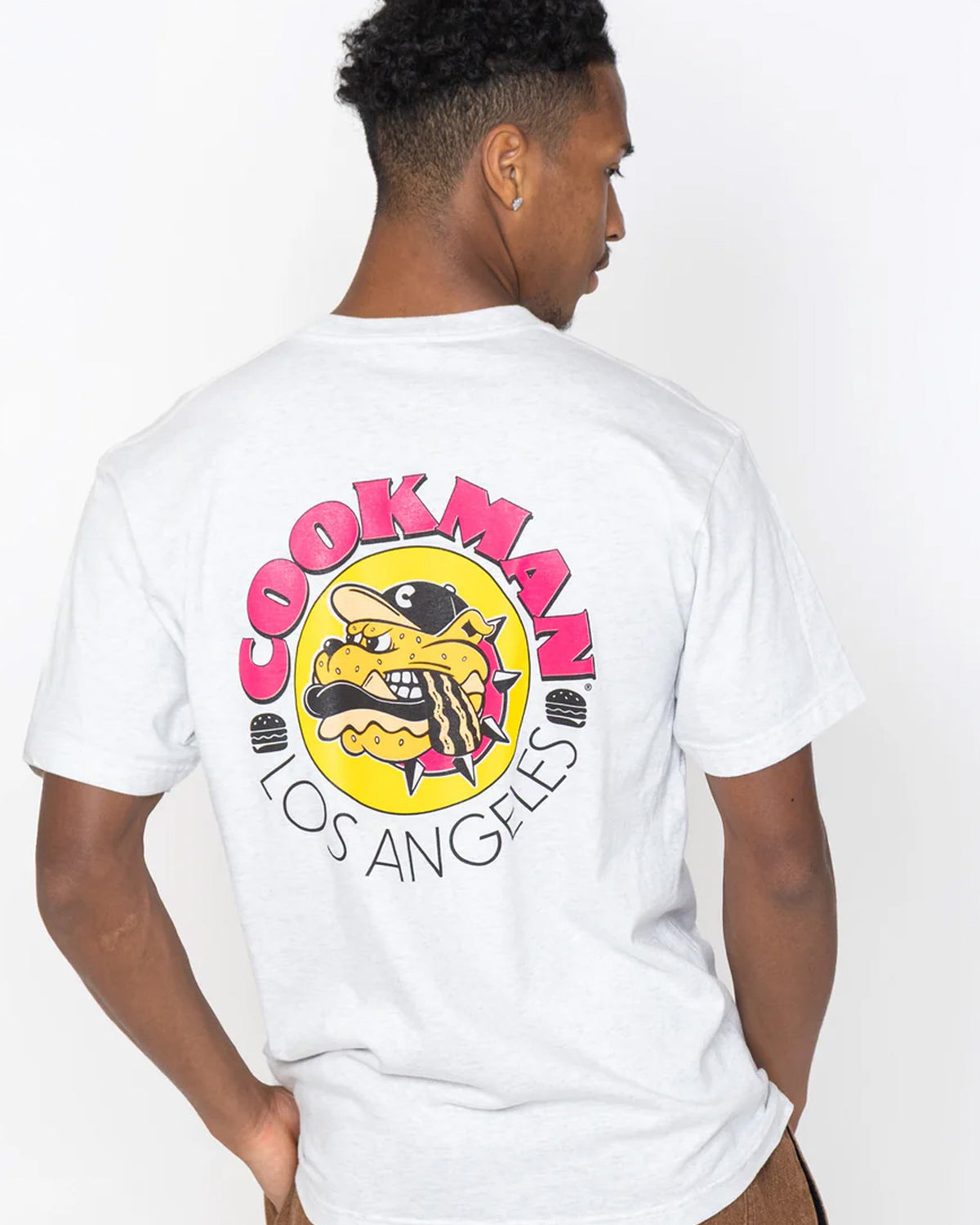 Cookman Burger Dog Tee - Off White