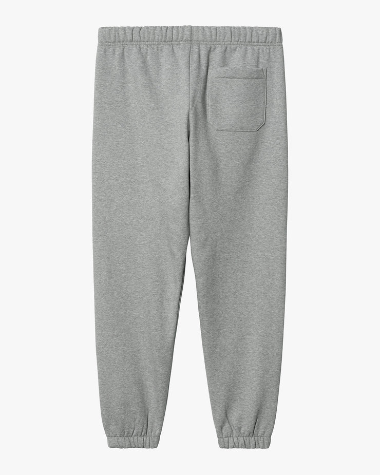 Carhartt WIP Chase Sweat Pant - Grey Heather / Gold