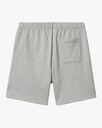 Carhartt WIP Chase Sweat Shorts - Grey Heather / Gold | Carhartt WIP Shorts | JEANSTORE
