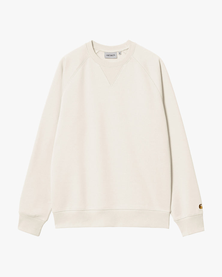 Carhartt WIP Chase Sweat - Wax / Gold