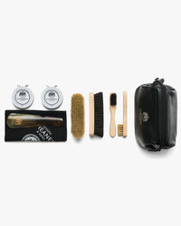 Cheaney Travel Shoe Care Kit - Black | Cheaney Shoes Garment Care | JEANSTORE