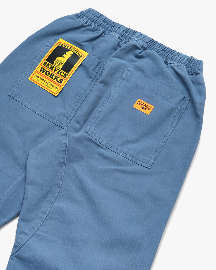 Service Works Classic Canvas Chef Pant - Work Blue