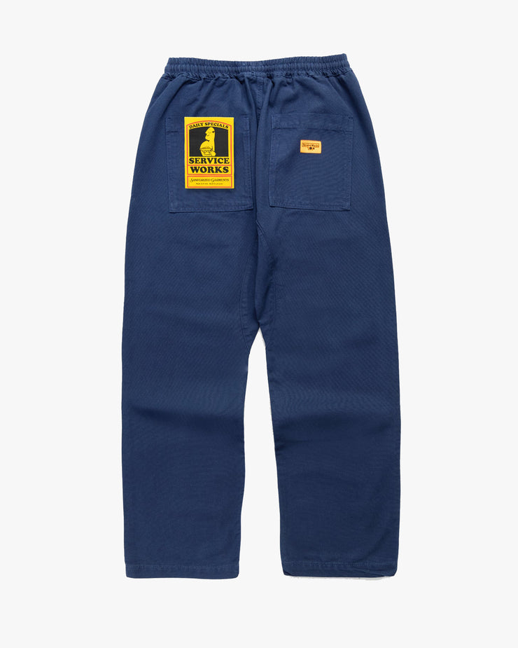 Service Works Classic Canvas Chef Pant - Navy | Service Works Chinos & Non-Denim Pants | JEANSTORE