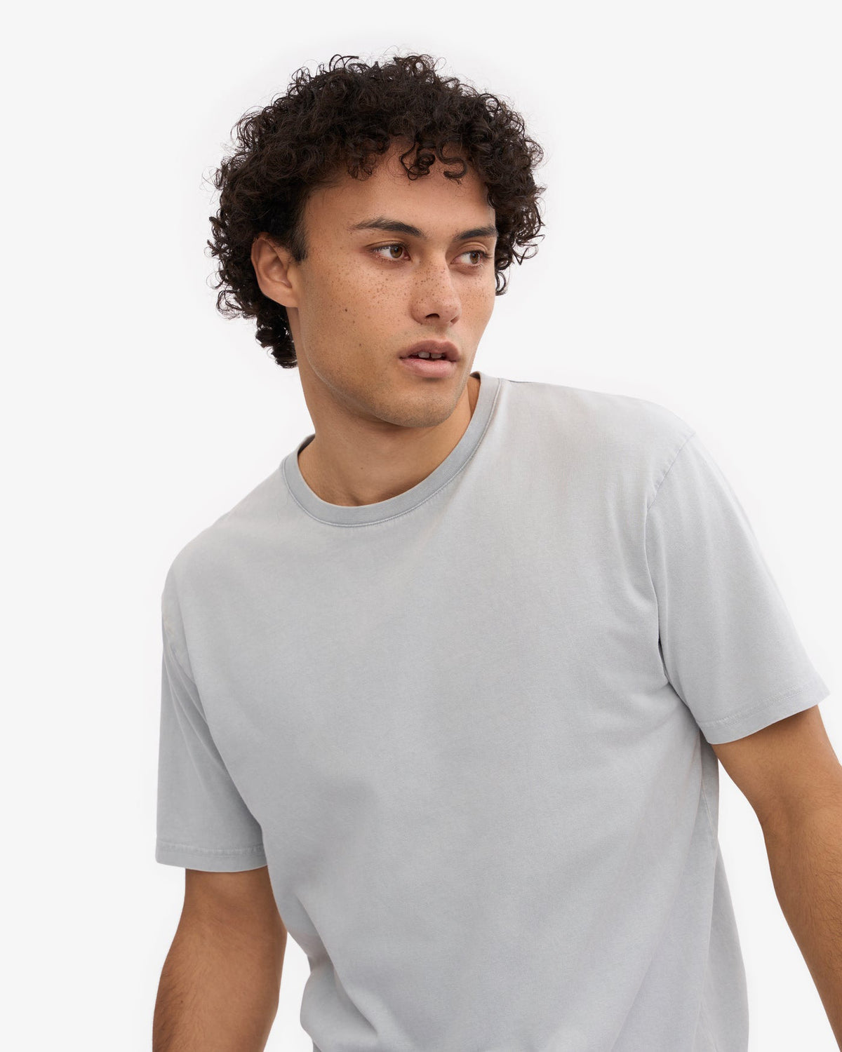 Colorful Standard Classic Organic Tee - Faded Grey | Colorful Standard T Shirts | JEANSTORE