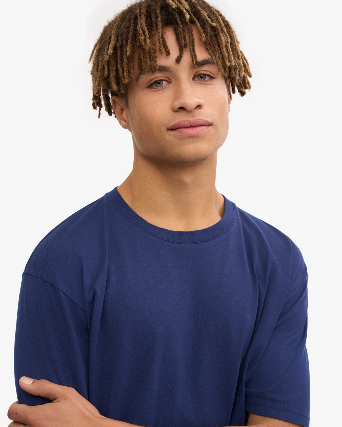 Colorful Standard Classic Organic Tee - Marine Blue | Colorful Standard T Shirts | JEANSTORE