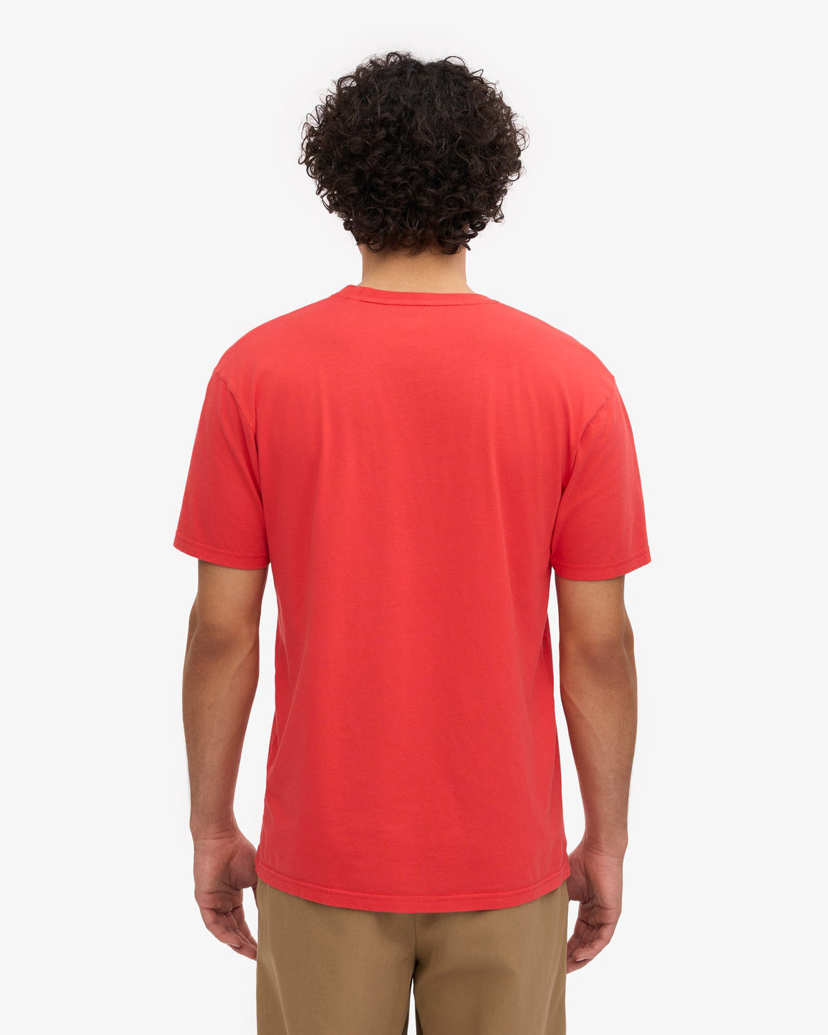 Colorful Standard Classic Organic Tee - Red Tangerine | Colorful Standard T Shirts | JEANSTORE