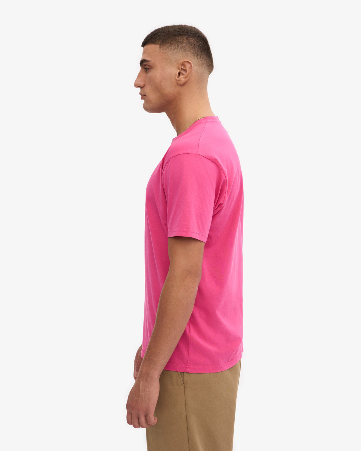 Colorful Standard Classic Organic Tee - Bubblegum Pink | Colorful Standard T Shirts | JEANSTORE