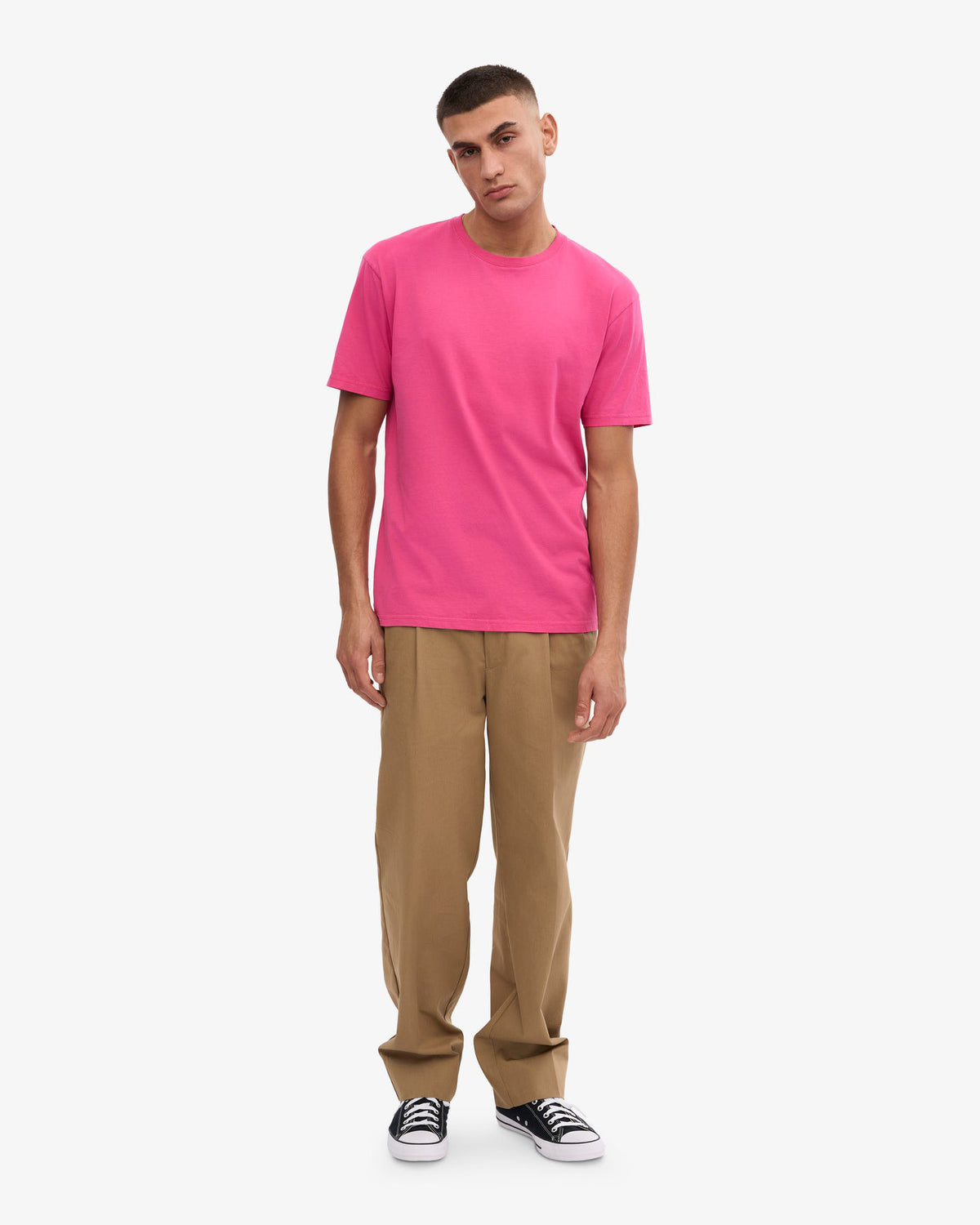 Colorful Standard Classic Organic Tee - Bubblegum Pink | Colorful Standard T Shirts | JEANSTORE