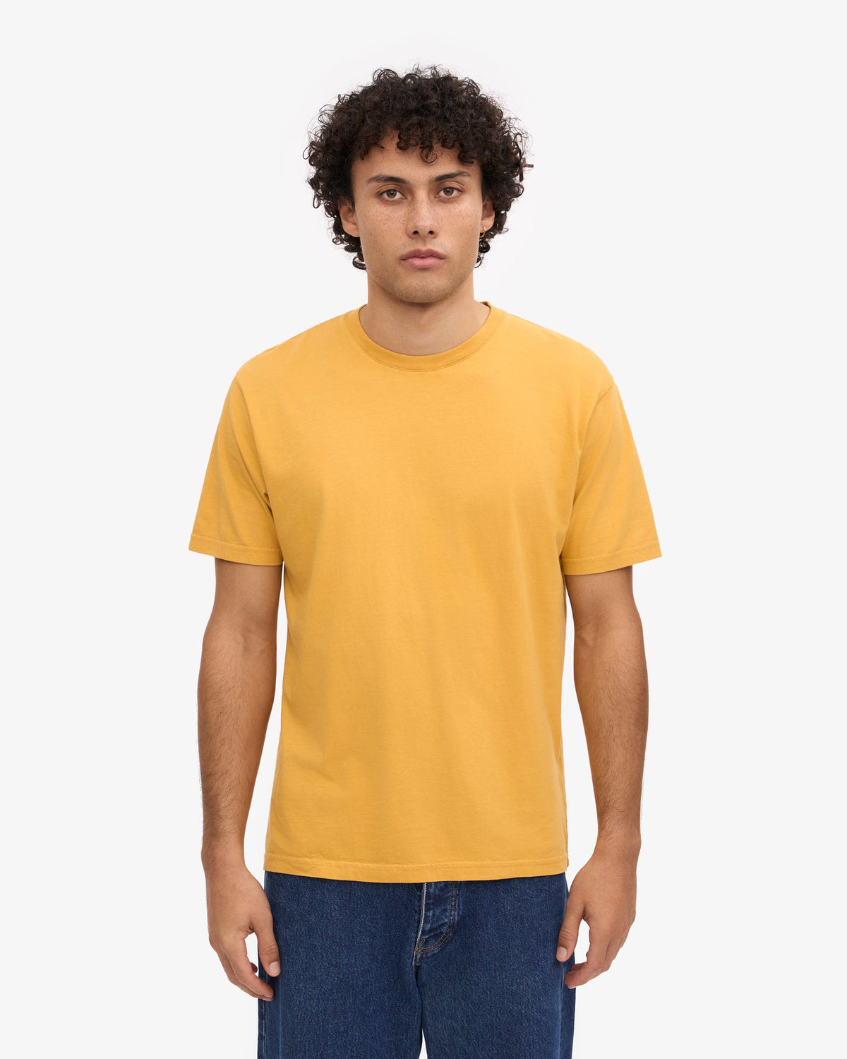 Colorful Standard Classic Organic Tee - Burned Yellow | Colorful Standard T Shirts | JEANSTORE