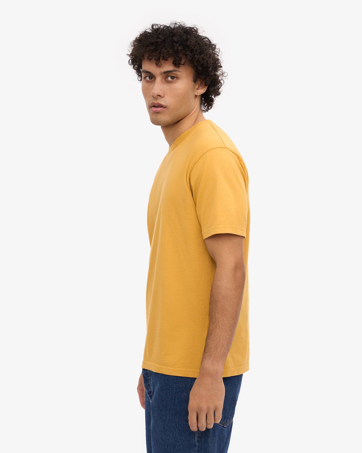 Colorful Standard Classic Organic Tee - Burned Yellow | Colorful Standard T Shirts | JEANSTORE