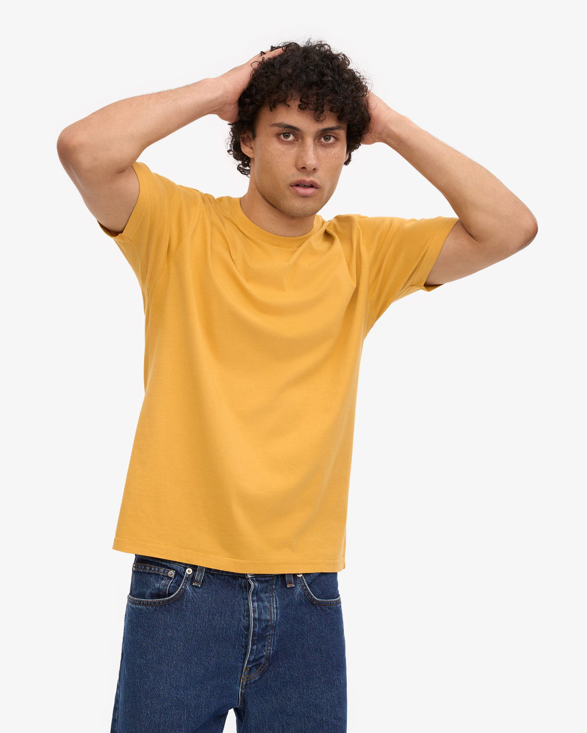 Colorful Standard Classic Organic Tee - Burned Yellow | Colorful Standard T Shirts | JEANSTORE