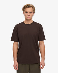 Colorful Standard Classic Organic Tee - Coffee Brown | Colorful Standard T Shirts | JEANSTORE