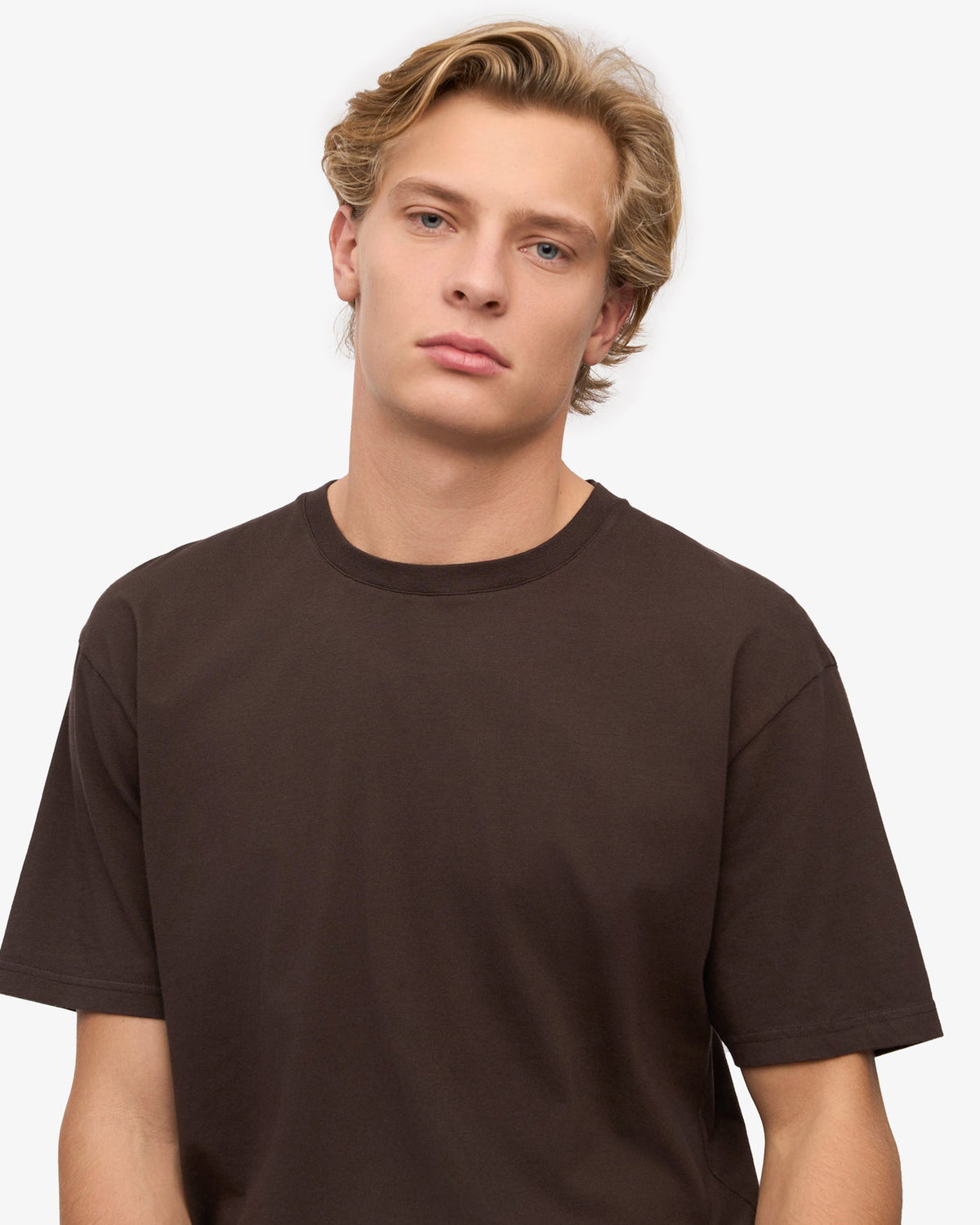 Colorful Standard Classic Organic Tee - Coffee Brown | Colorful Standard T Shirts | JEANSTORE