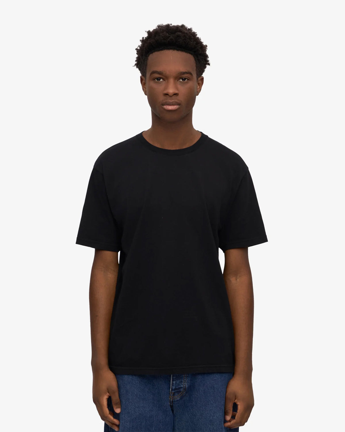 Colorful Standard Classic Organic Tee - Deep Black | Colorful Standard T Shirts | JEANSTORE