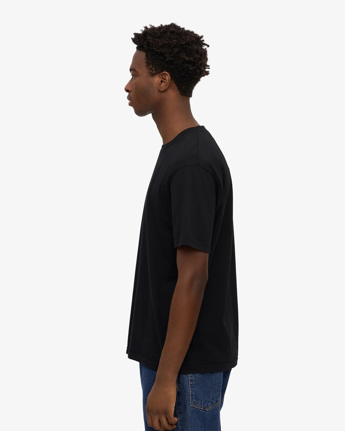 Colorful Standard Classic Organic Tee - Deep Black | Colorful Standard T Shirts | JEANSTORE