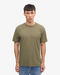 Colorful Standard Classic Organic Tee - Dusty Olive | Colorful Standard T Shirts | JEANSTORE