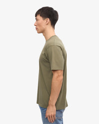Colorful Standard Classic Organic Tee - Dusty Olive | Colorful Standard T Shirts | JEANSTORE
