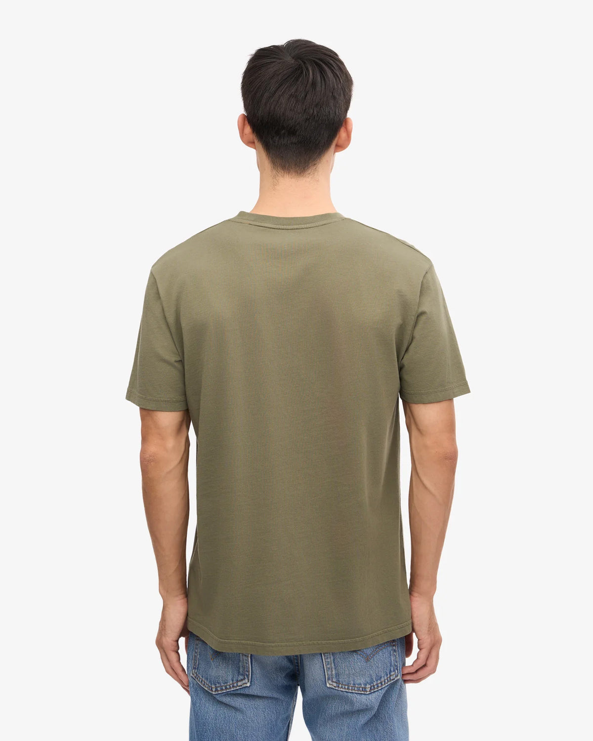 Colorful Standard Classic Organic Tee - Dusty Olive | Colorful Standard T Shirts | JEANSTORE