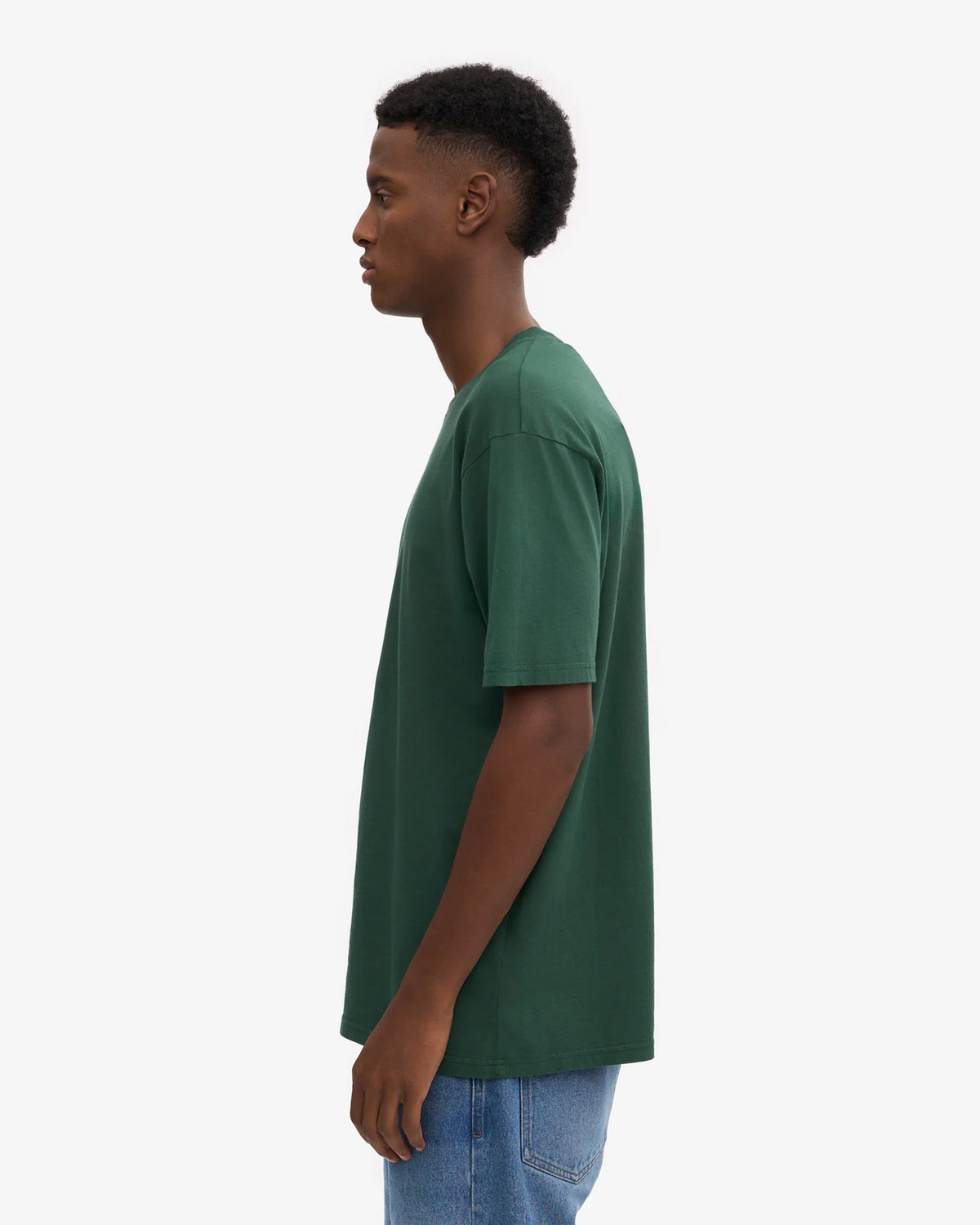 Colorful Standard Classic Organic Tee - Emerald Green | Colorful Standard T Shirts | JEANSTORE