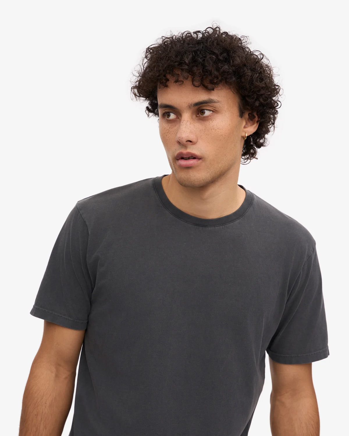 Colorful Standard Classic Organic Tee - Faded Black | Colorful Standard T Shirts | JEANSTORE