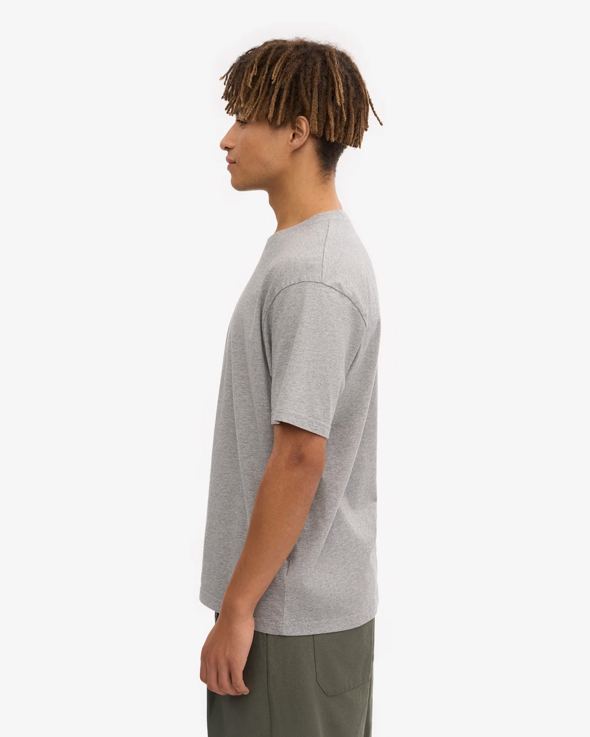 Colorful Standard Classic Organic Tee - Heather Grey | Colorful Standard T Shirts | JEANSTORE