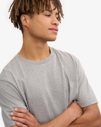 Colorful Standard Classic Organic Tee - Heather Grey | Colorful Standard T Shirts | JEANSTORE