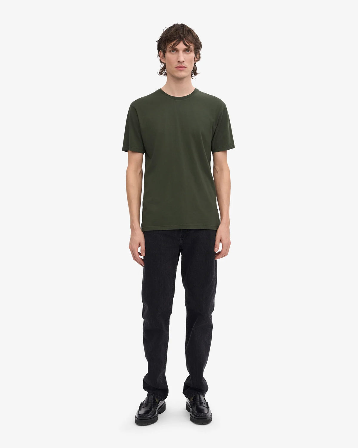 Colorful Standard Classic Organic Tee - Hunter Green | Colorful Standard T Shirts | JEANSTORE