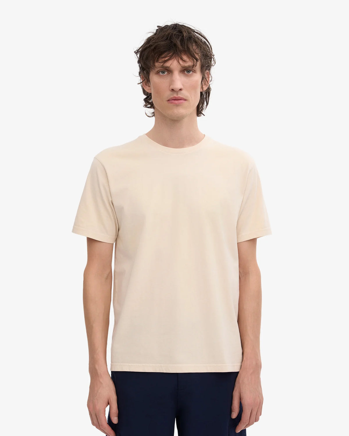 Colorful Standard Classic Organic Tee - Ivory White | Colorful Standard T Shirts | JEANSTORE