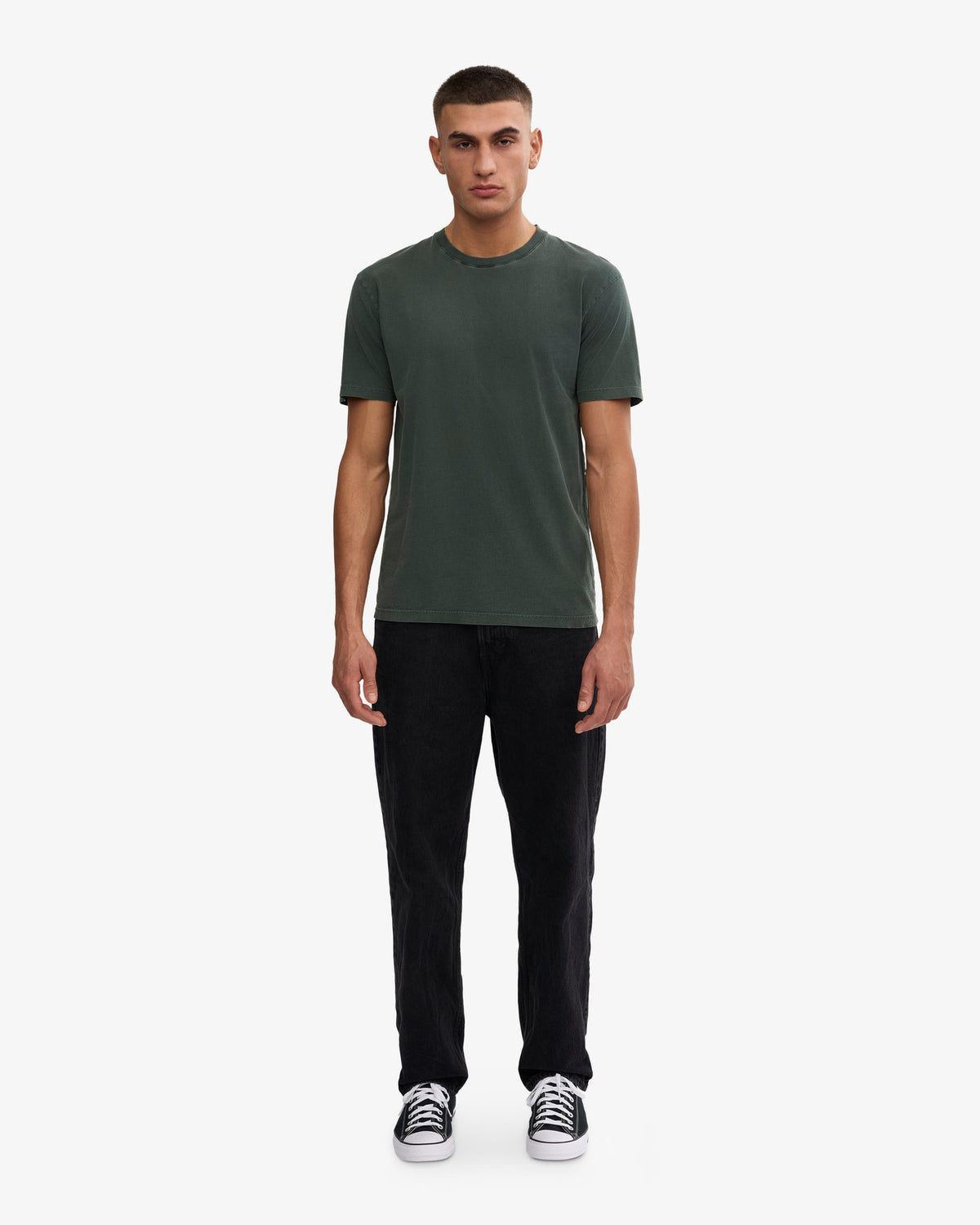 Colorful Standard Classic Organic Tee - Midnight Forest | Colorful Standard T Shirts | JEANSTORE
