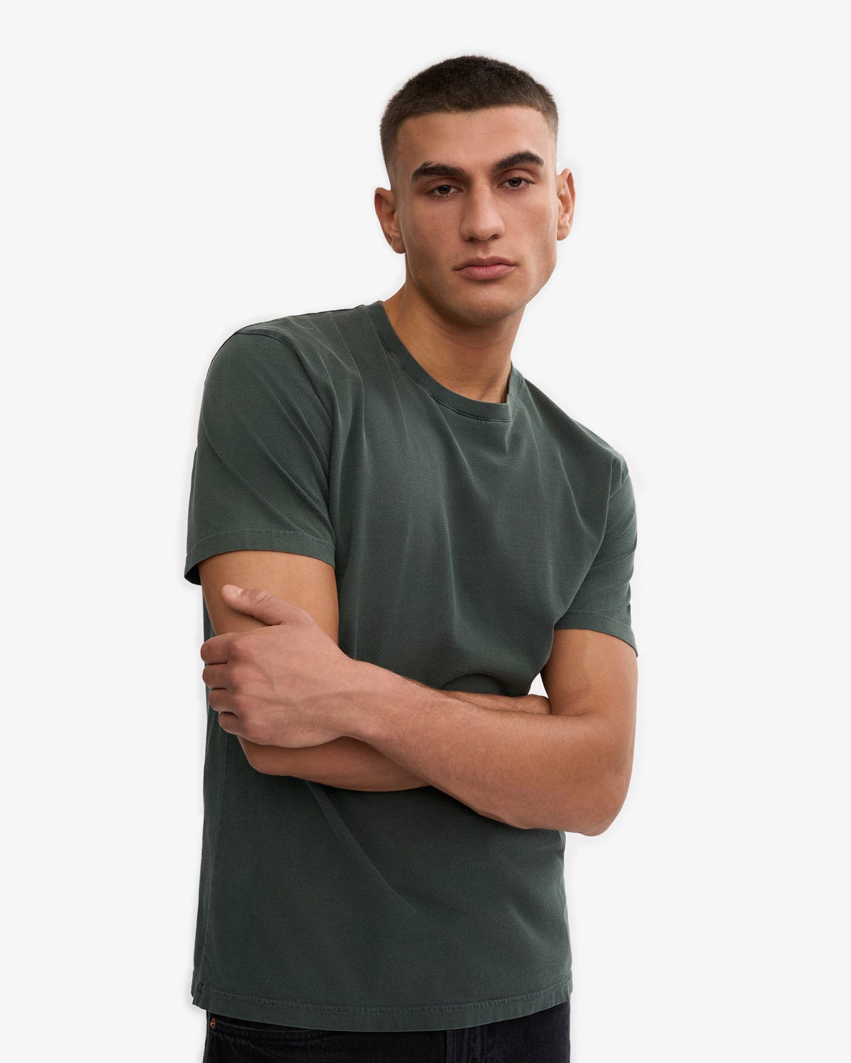 Colorful Standard Classic Organic Tee - Midnight Forest | Colorful Standard T Shirts | JEANSTORE
