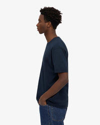 Colorful Standard Classic Organic Tee - Navy Blue | Colorful Standard T Shirts | JEANSTORE