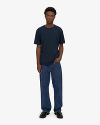 Colorful Standard Classic Organic Tee - Navy Blue | Colorful Standard T Shirts | JEANSTORE