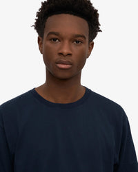 Colorful Standard Classic Organic Tee - Navy Blue | Colorful Standard T Shirts | JEANSTORE