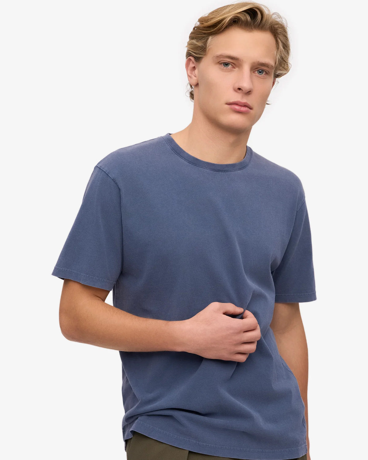 Colorful Standard Classic Organic Tee - Neptune Blue | Colorful Standard T Shirts | JEANSTORE