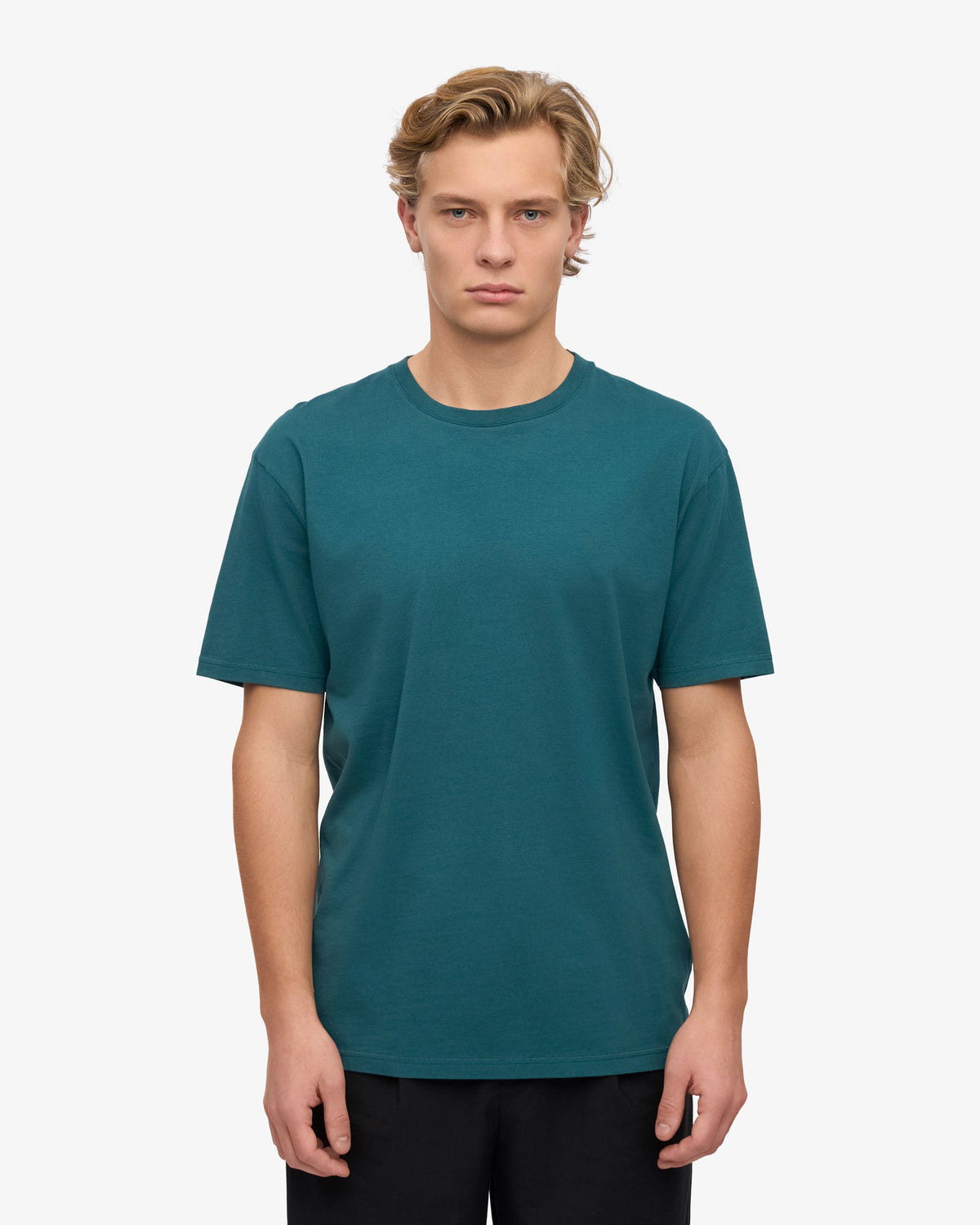 Colorful Standard Classic Organic Tee - Ocean Green | Colorful Standard T Shirts | JEANSTORE
