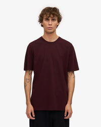 Colorful Standard Classic Organic Tee - Oxblood Red | Colorful Standard T Shirts | JEANSTORE